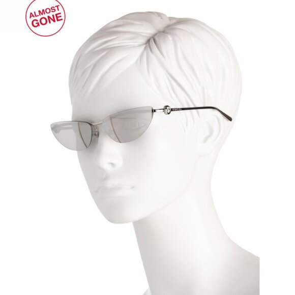 GUCCI Silver/Purple 61mm Sunglasses - Picture 2 of 2